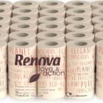 Renova Papel Higiénico Love&Action | 108 Rollos Ecológicos | Certificados FSC® & Ecolabel
