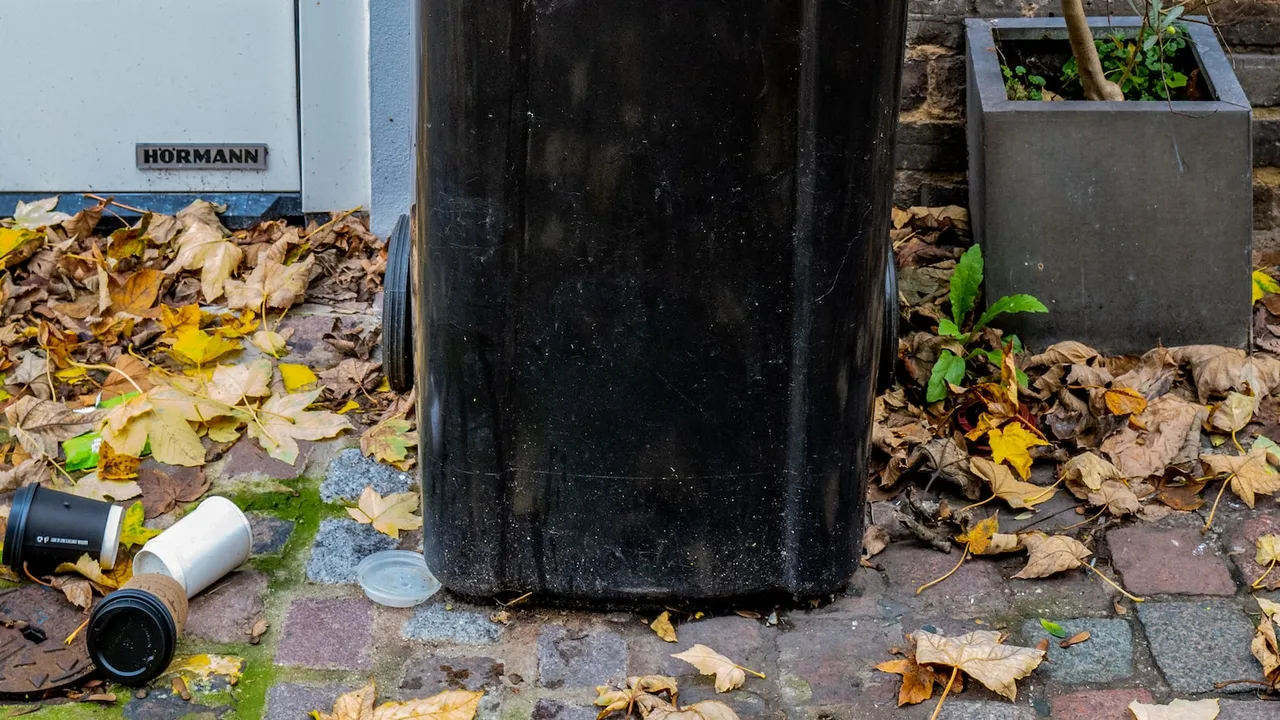 Cuales son los beneficios economicos del reciclaje sostenible Imagen de una persona depositando envases de plástico en un contenedor de reciclaje, con el lema "Reduce, reutiliza, recicla"