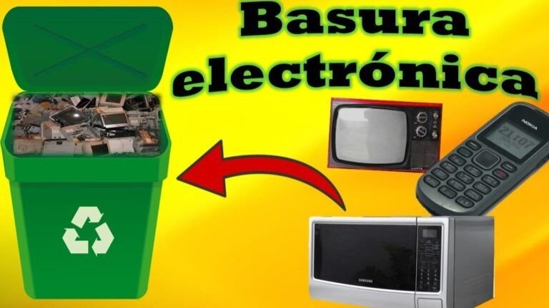 ¡Descubre dónde se recicla la basura electrónica y ayuda al planeta!