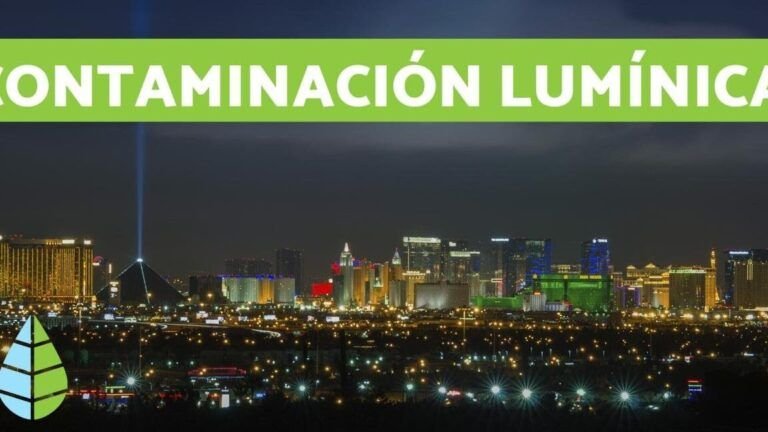 Reducción de la contaminación lumínica urbana mediante el reciclaje