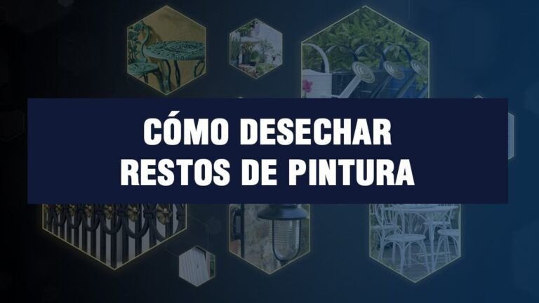 Reciclaje de pintura: ideas creativas para cuidar el medio ambiente